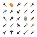 Collection of Car Tools SVG Icons