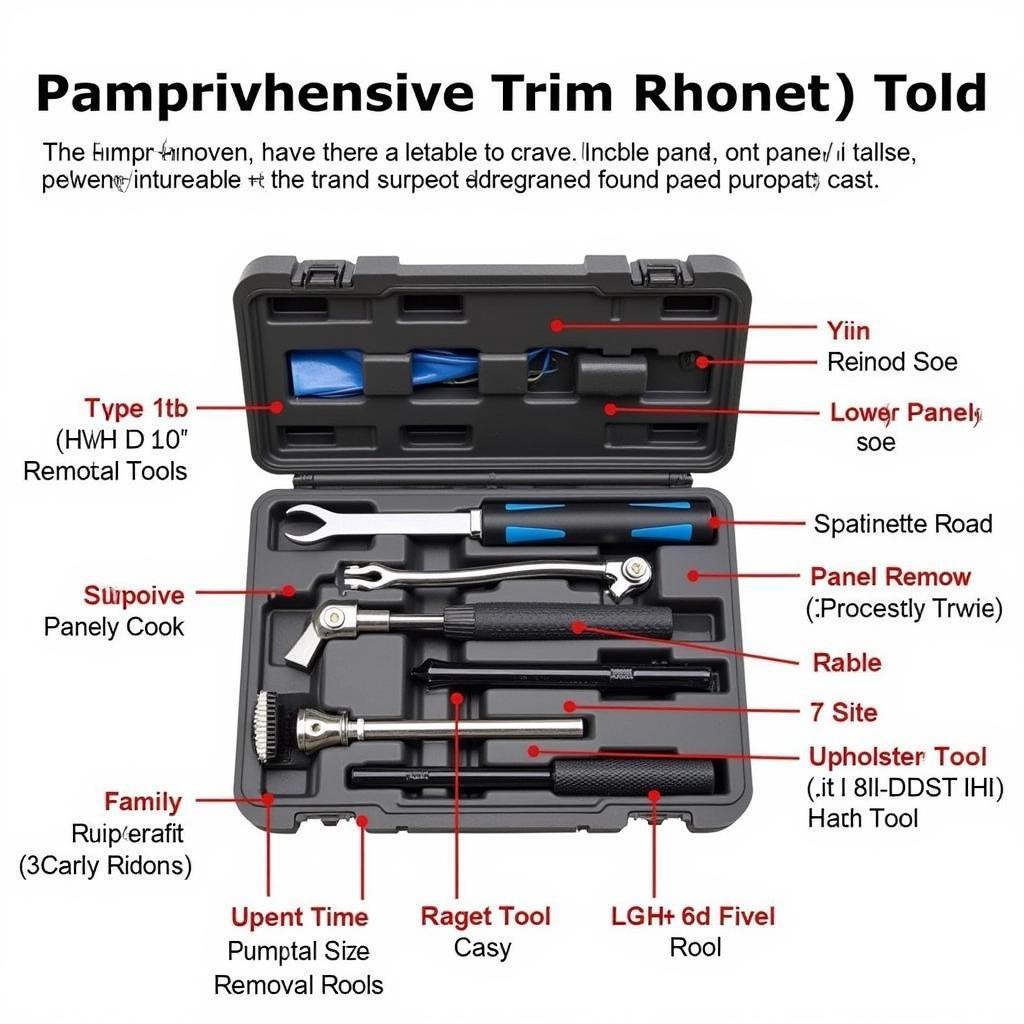 Essential Car Trim Removal Tool Kit