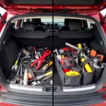 Car Trunk Organizer: Messy vs. Organized