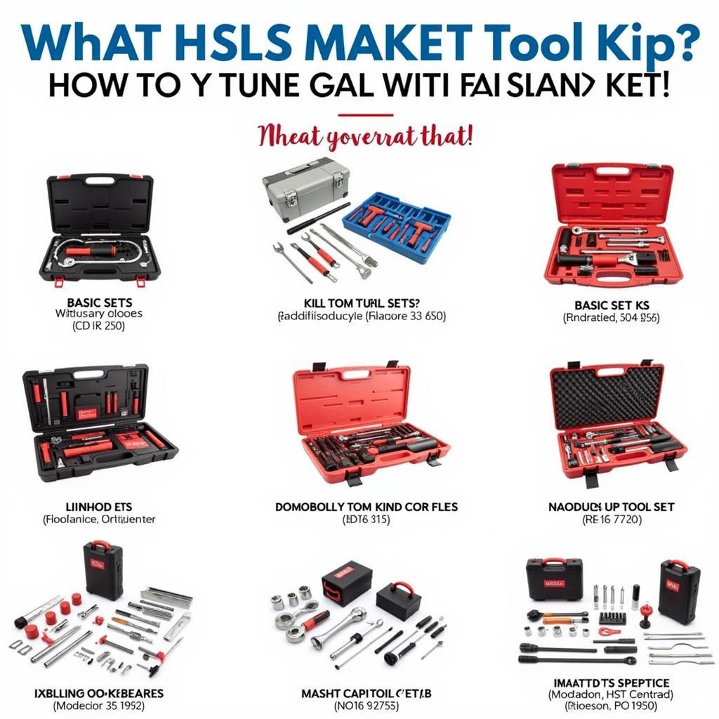 Car Tune Up Tool Kit Options