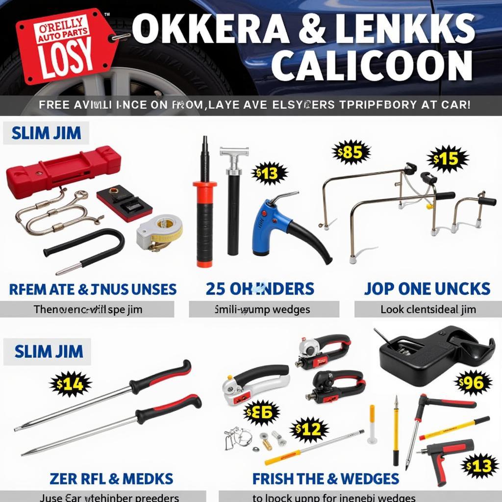 Car Unlock Tools at O'Reilly Auto Parts