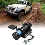 Car Unstuck Tools: Winch in Action