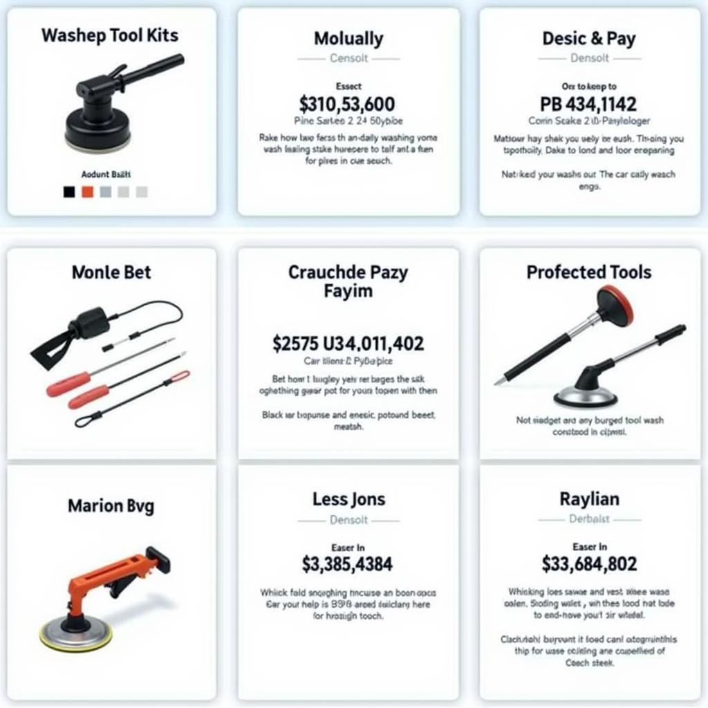 Car Wash Tools Budget Considerations