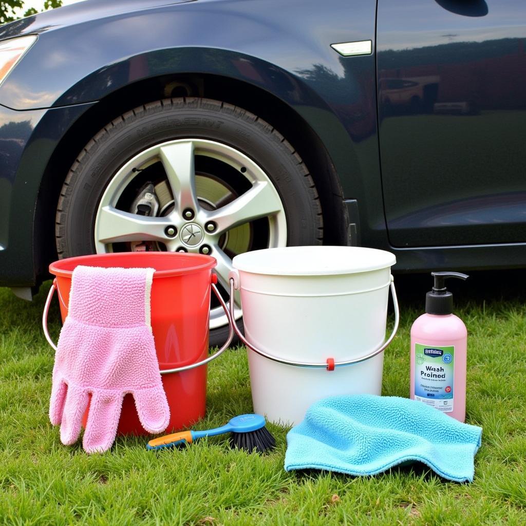 Essential Car Wash Tools Kit