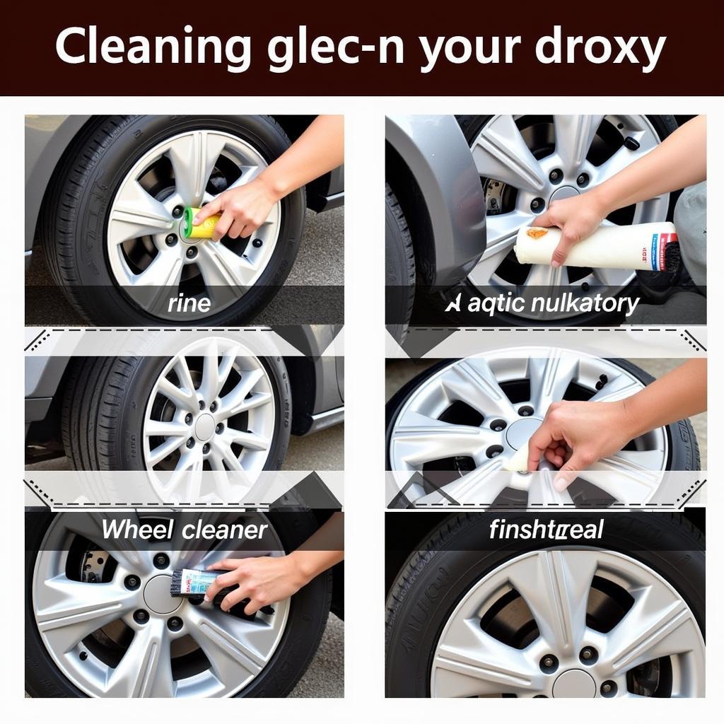 Step-by-Step Car Wheel Cleaning Process