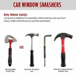 Different Types of Car Window Smashers