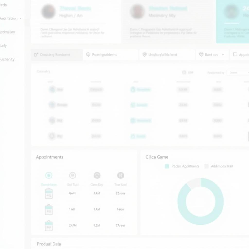 Care Coordinator Software Dashboard