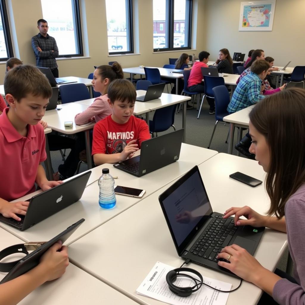 Students Learning to Care for Technology Tools