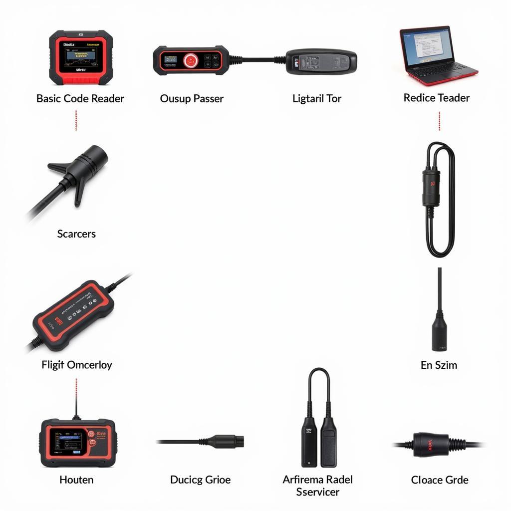 Different types of carid tools for various needs