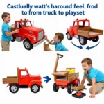 Cars 3 Mack's Tool Center Transforming Play