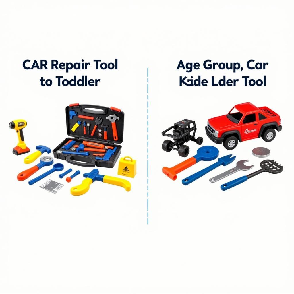 Cars Toy Repair Tools Included for Different Ages