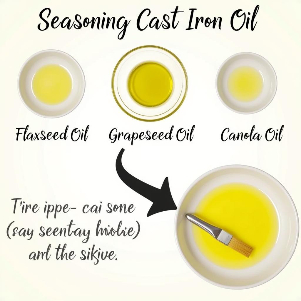 Choosing the Right Oil for Cast Iron Seasoning