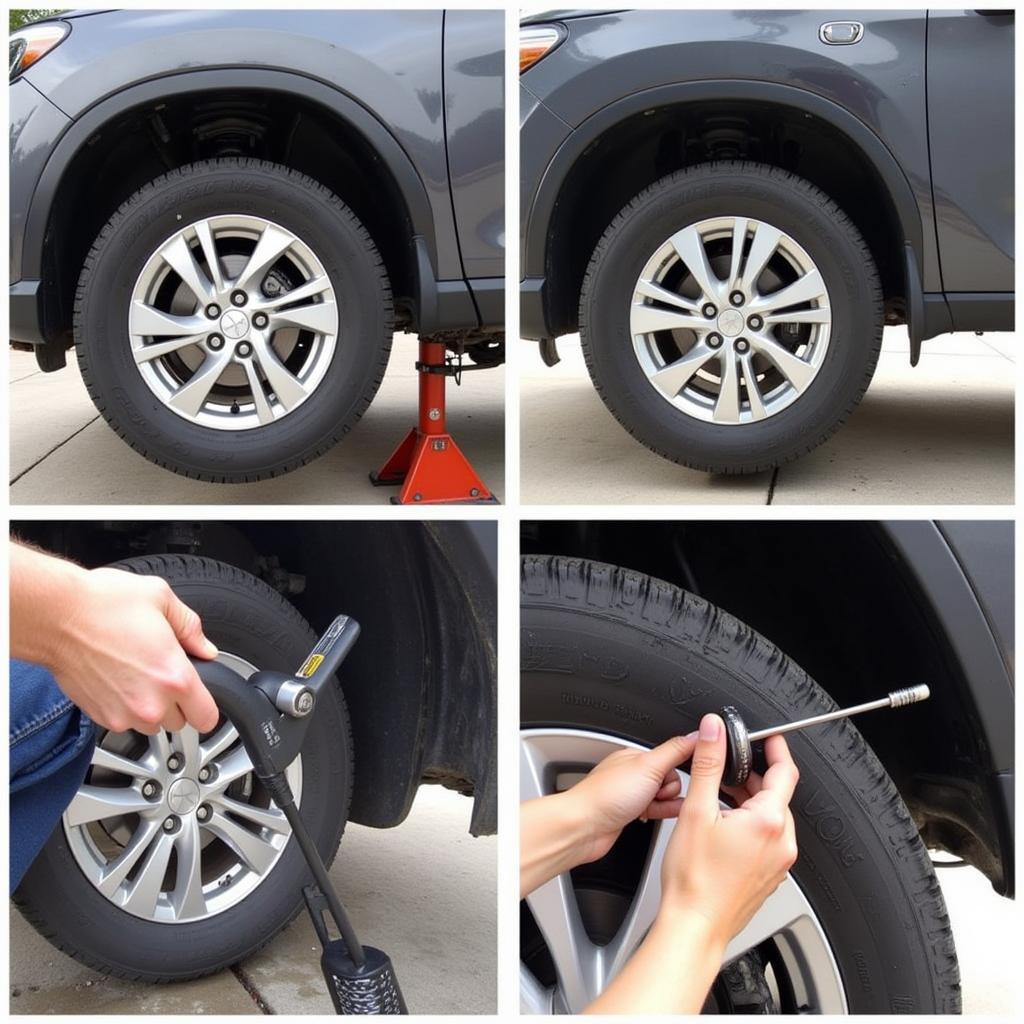 Changing a Car Tire