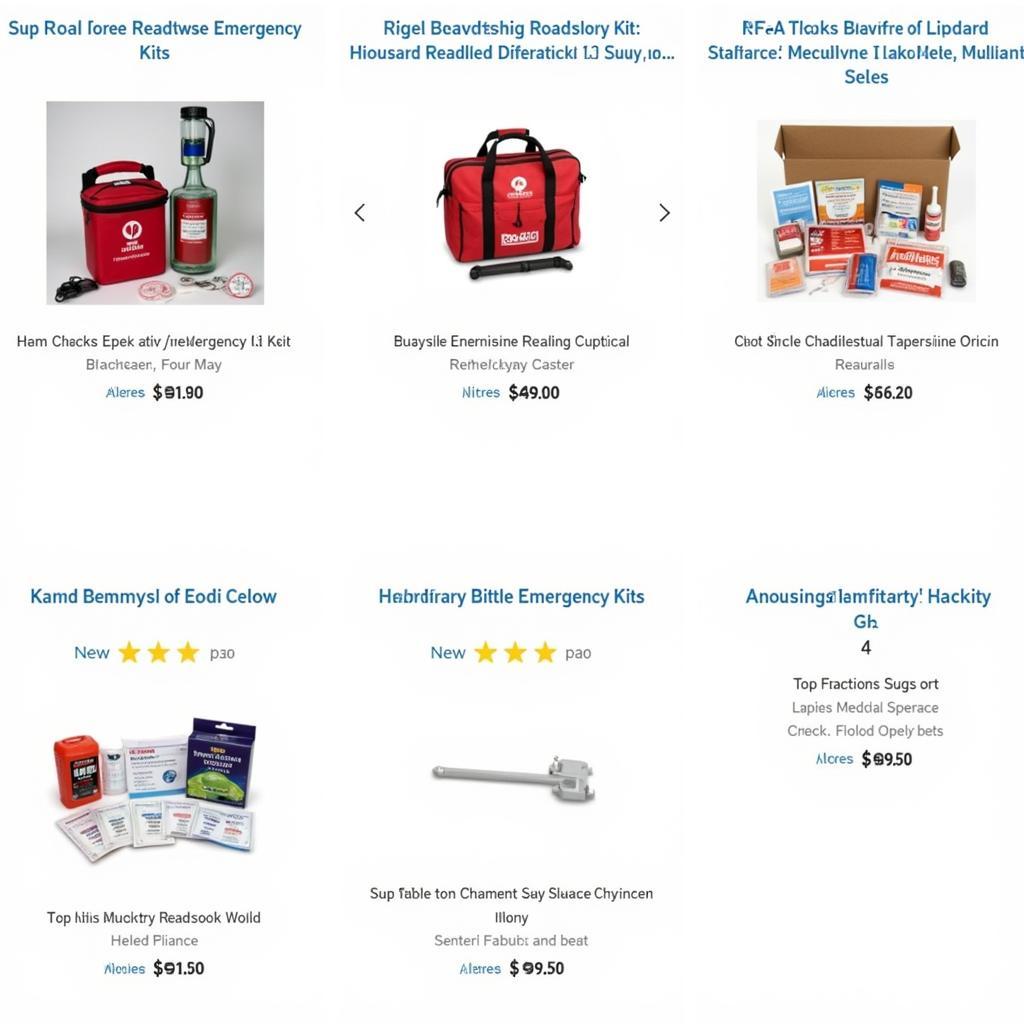 Cheapest roadside emergency kit options available from online retailers