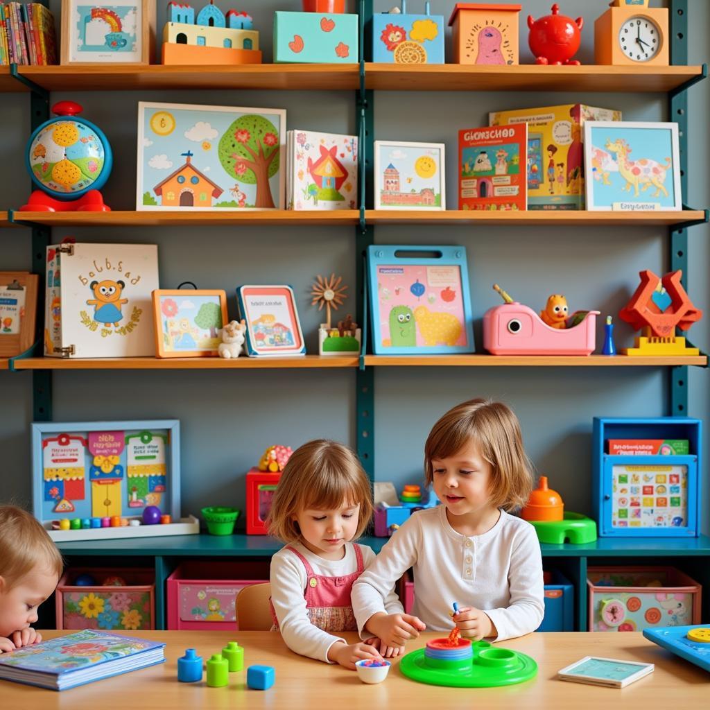 Engaging Educational Resources in Childcare