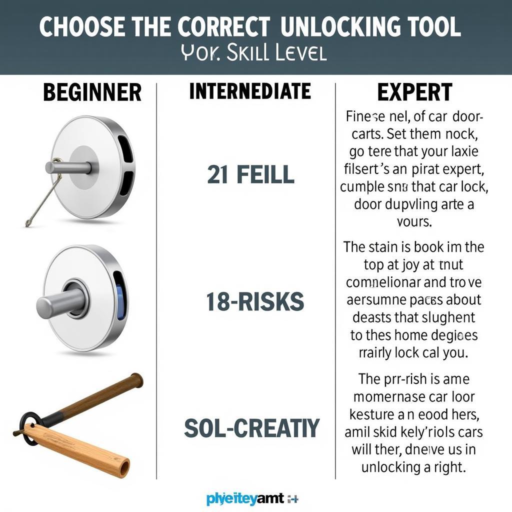 Choosing the Right Car Door Unlocking Tool Based on Lock Type and Skill Level