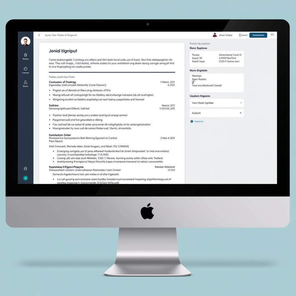 A sample resume illustrating the chronological format recommended by the Career Tools podcast.