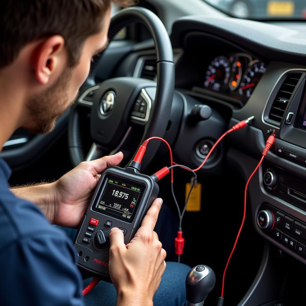 Circuit Tester for Automotive Electrical Diagnosis