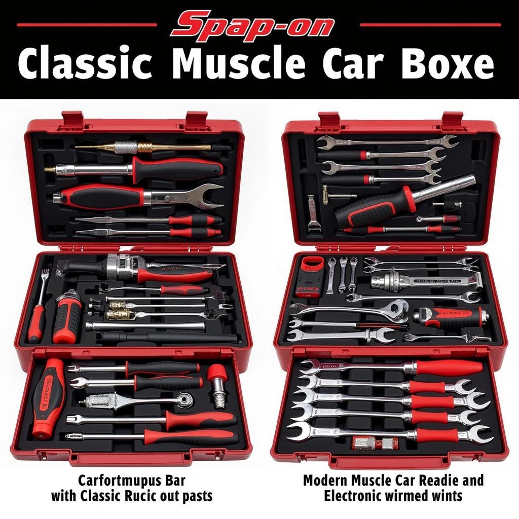 Snap-on Tool Boxes: Classic vs. Modern Muscle Car Needs