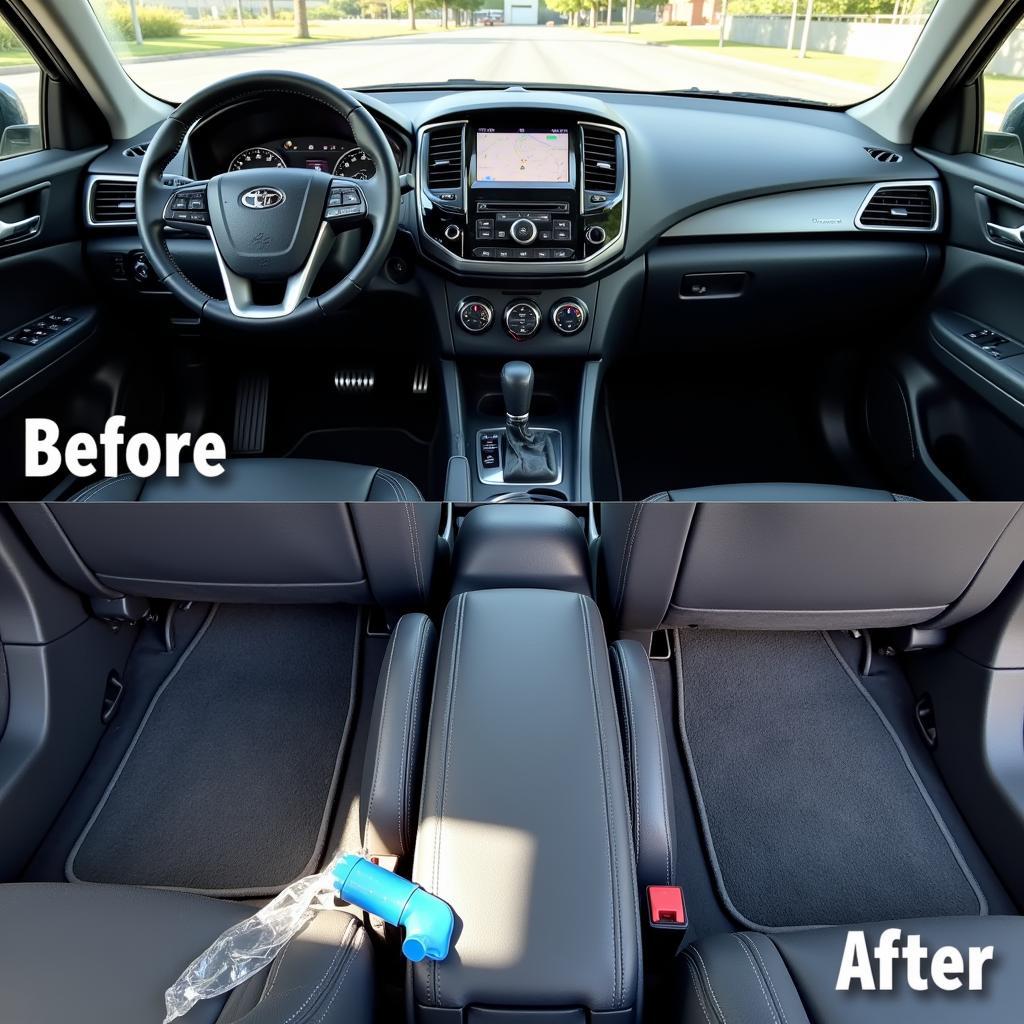 Spotless Car Interior After Cleaning