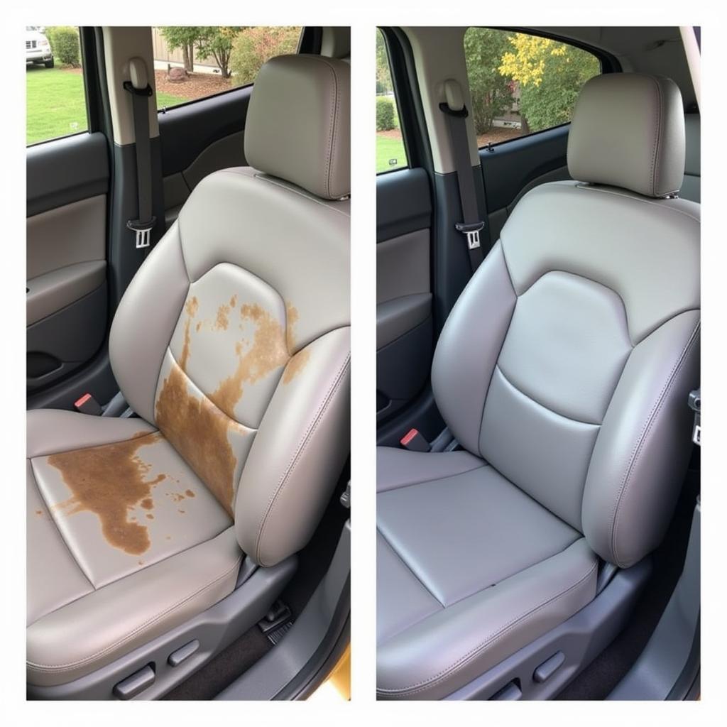 Clean Car Interior After Upholstery Cleaning