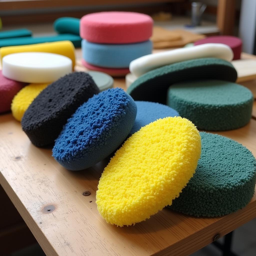 Clean Car Wax Polishing Pads