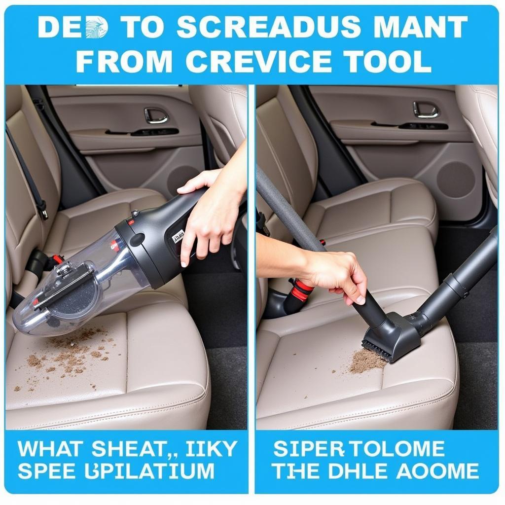 Tools for Cleaning Around Car Seats