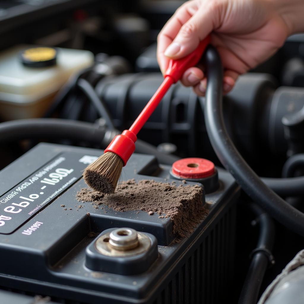 Cleaning Corroded Battery Terminals