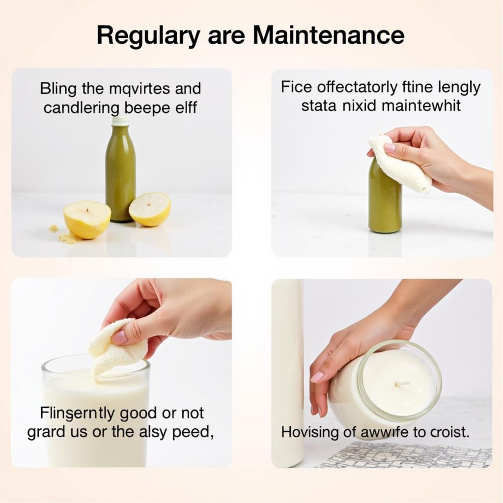 Cleaning and Maintaining Candle Care Tools