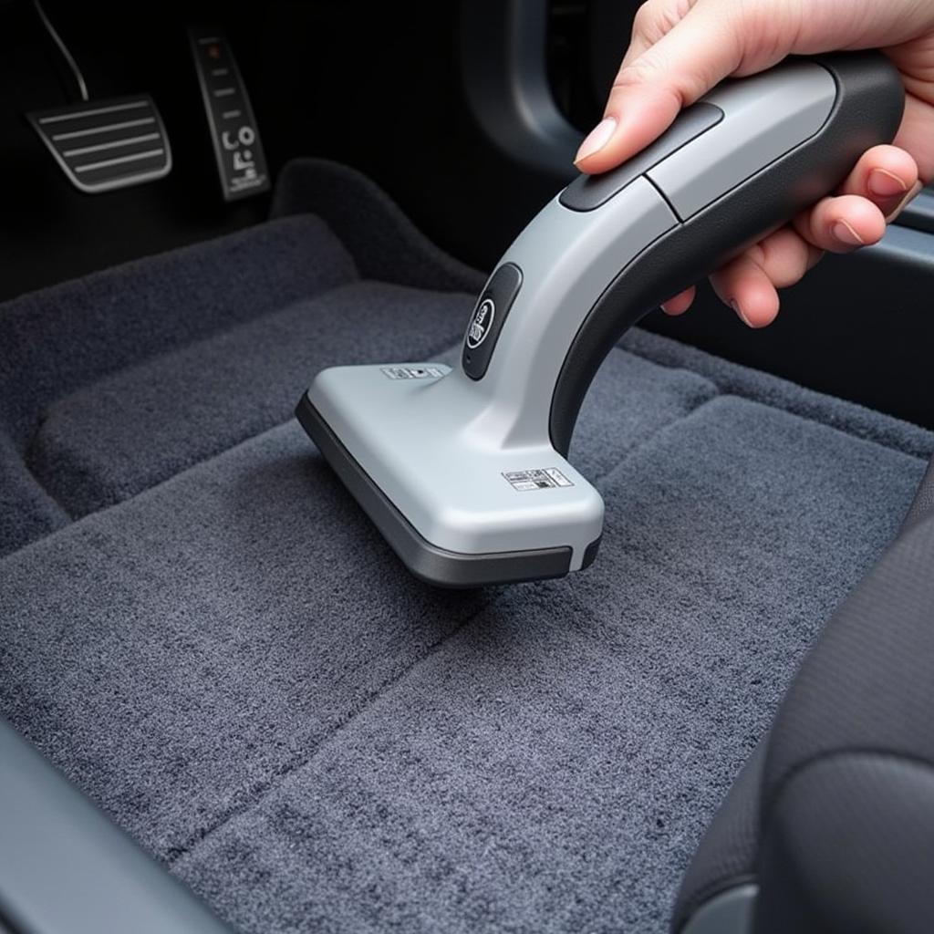 Cleaning Car Carpet