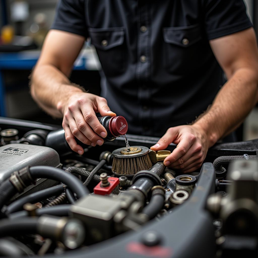 Cleaning Carburetor Tools