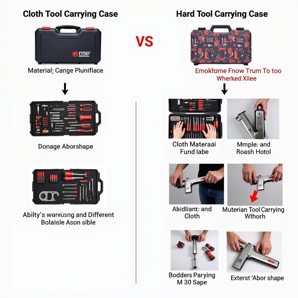 Comparing Cloth and Hard Tool Cases for Car Diagnostics