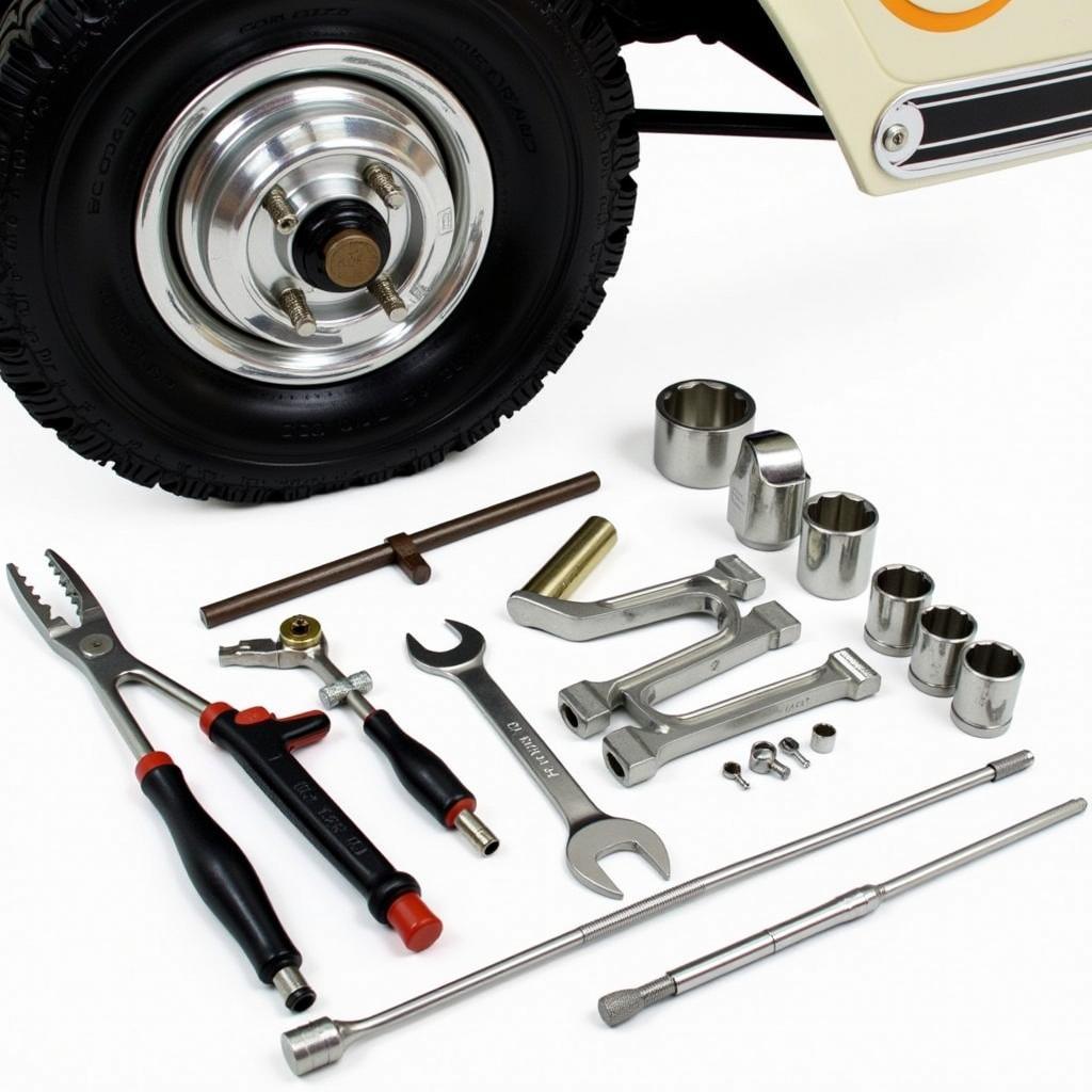 Tools for Club Car Carryall Brake Repair