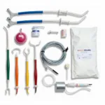 Colored Body Tools in a Trauma Kit