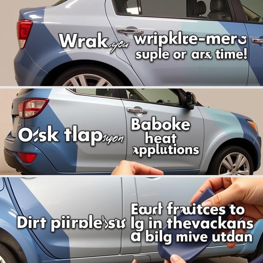 Common Mistakes Car Wrap Installation