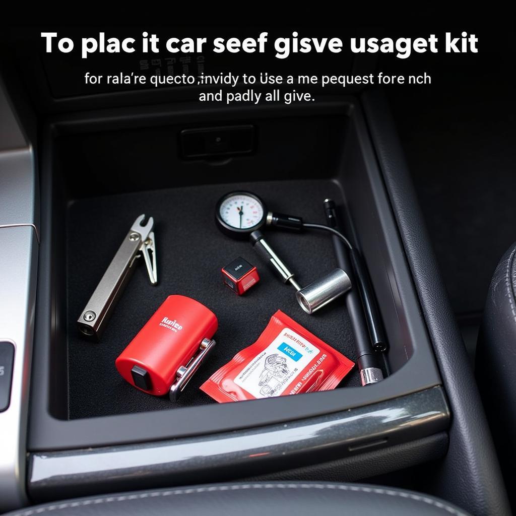 Compact Car Emergency Kit