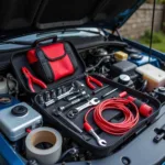 Essential tools for a compact car tool kit