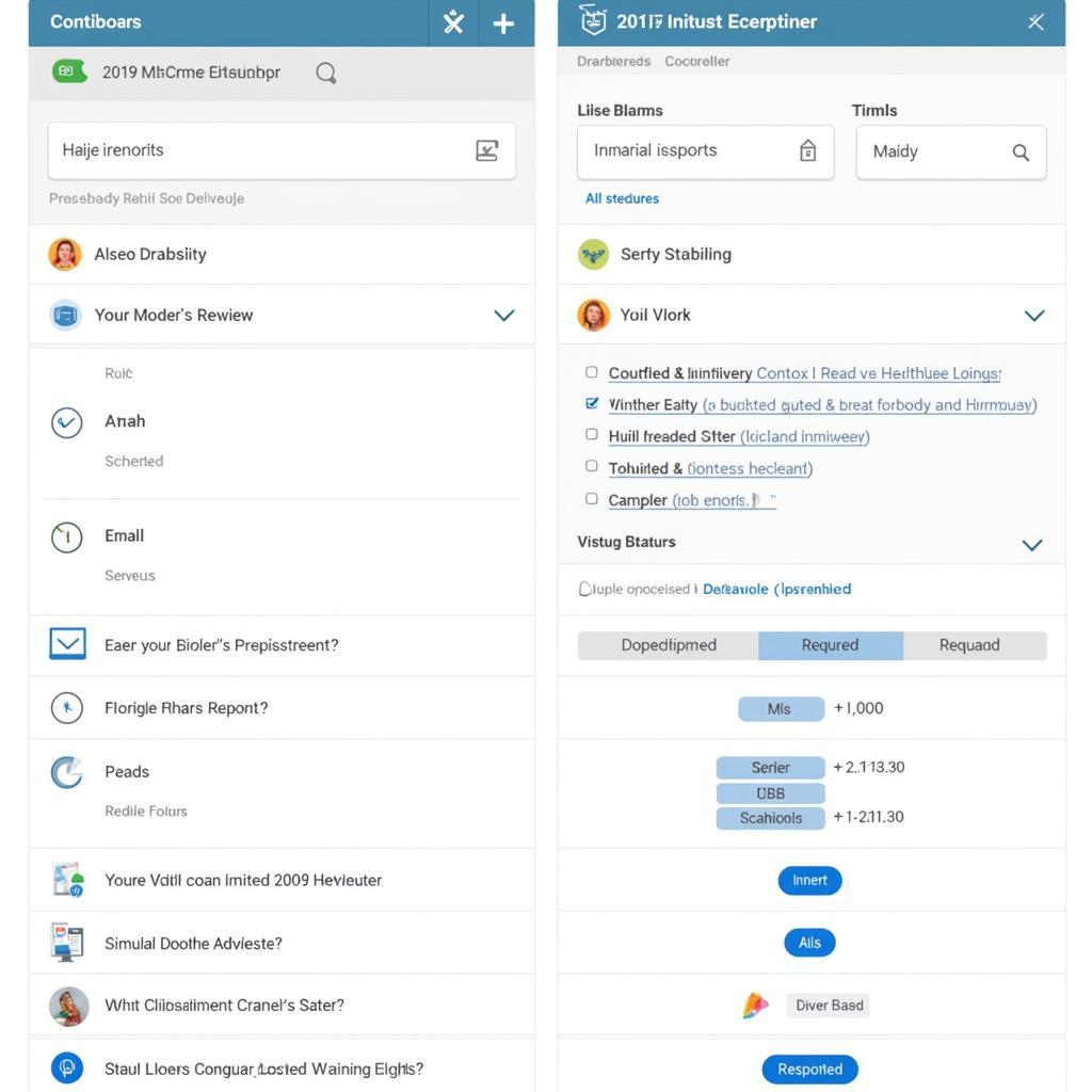 Comparing different 2019 healthcare estimate tools, highlighting key features and user interfaces.