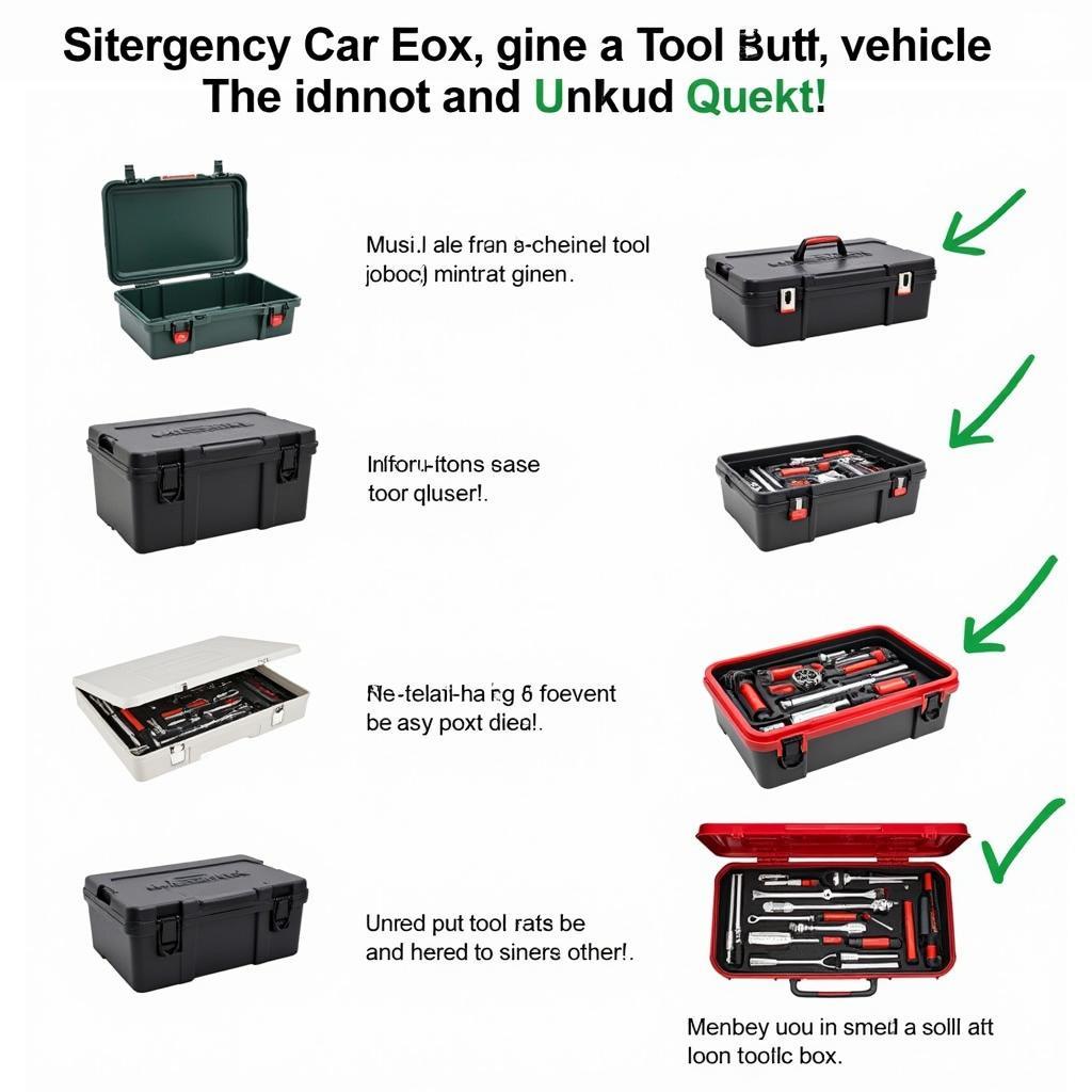 Comparing Different Car Emergency Tool Boxes