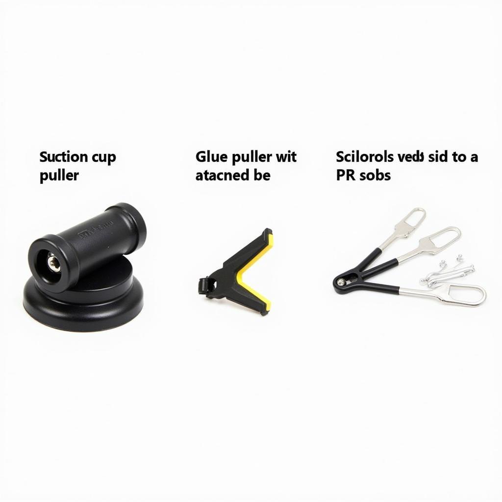 Comparing Various Dent Removal Tools: Suction cups, glue pullers, and PDR rods