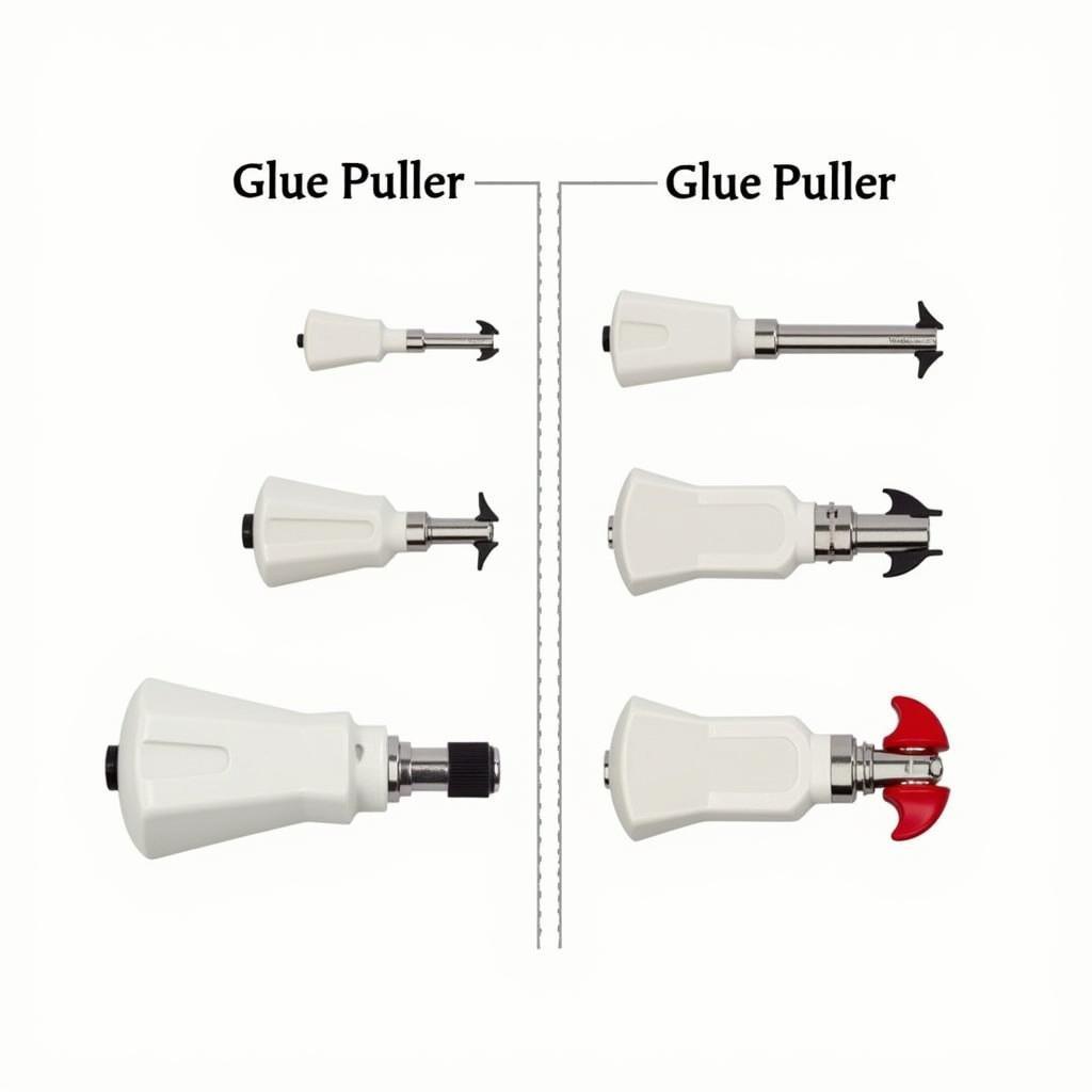 Comparing Different Glue Pullers