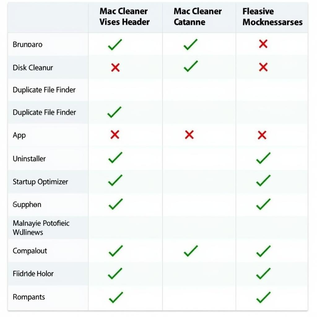 Comparing Mac Cleaner Software Features