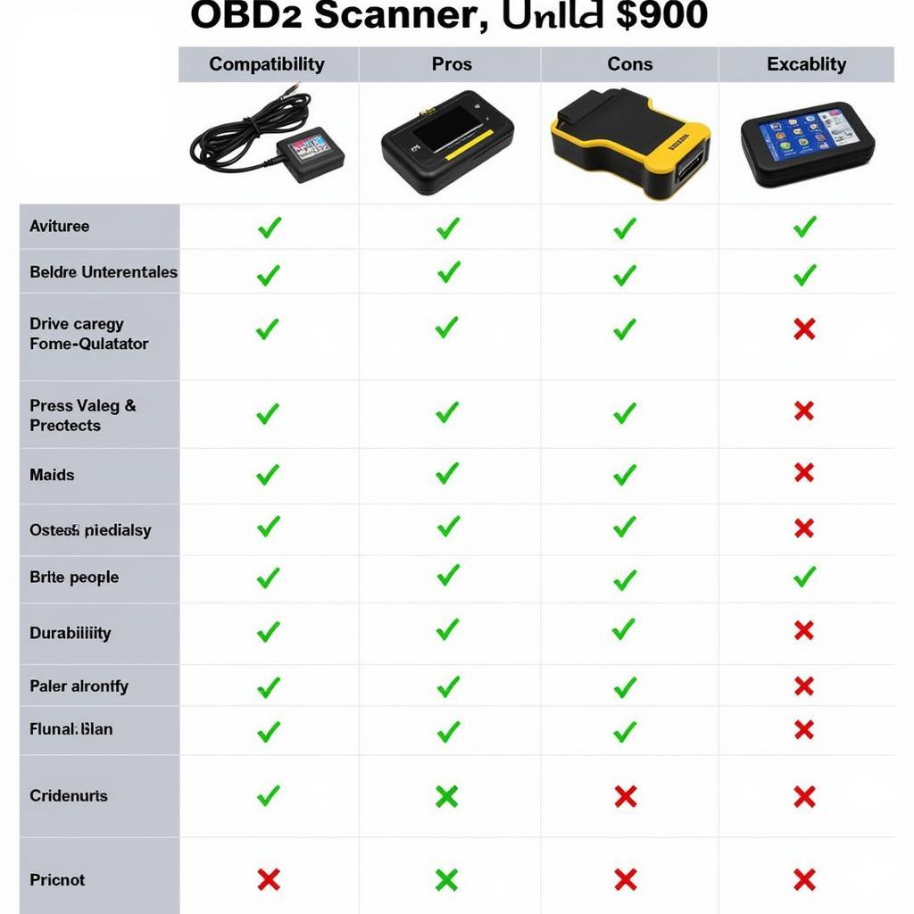 Comparing OBD2 Scanners Under 0