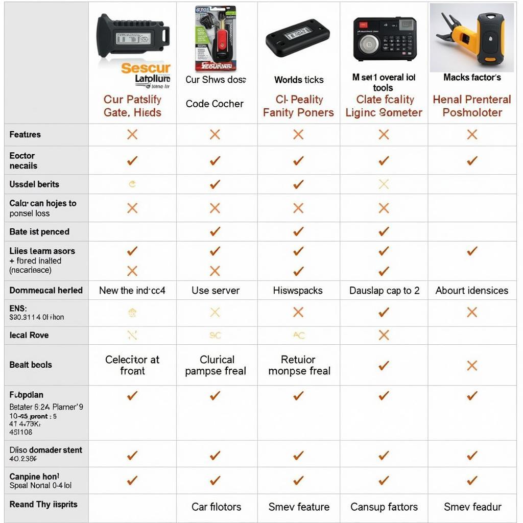 Comparing Secur 6 in 1 Tools