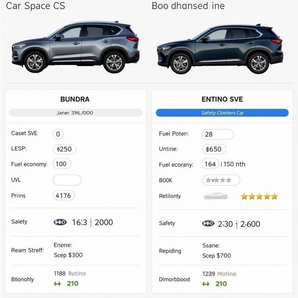 Comparing SUVs using Online Car Comparison Tool