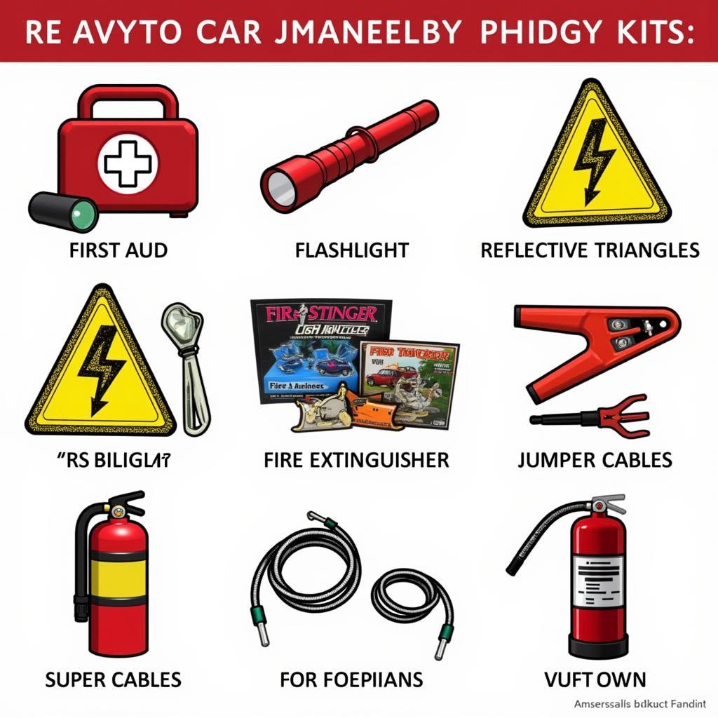 Essential Items in a Comprehensive Car Safety Kit