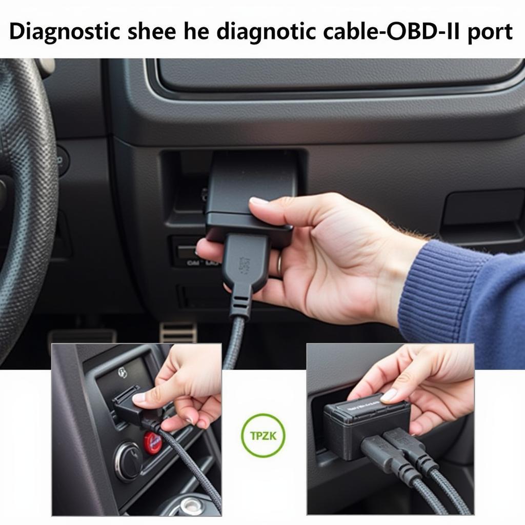 Connecting Andromax Tool to OBD-II Port