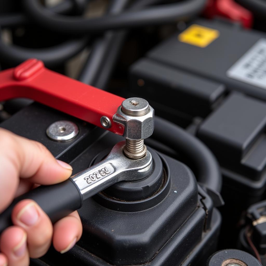 Connecting Car Battery Terminals