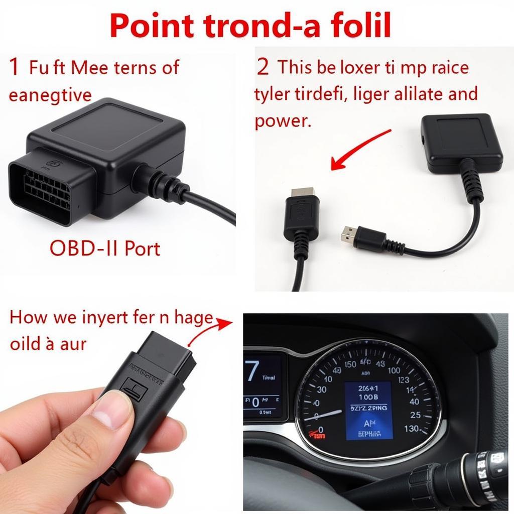 Connecting FI Diagnostic Tool to OBD Port