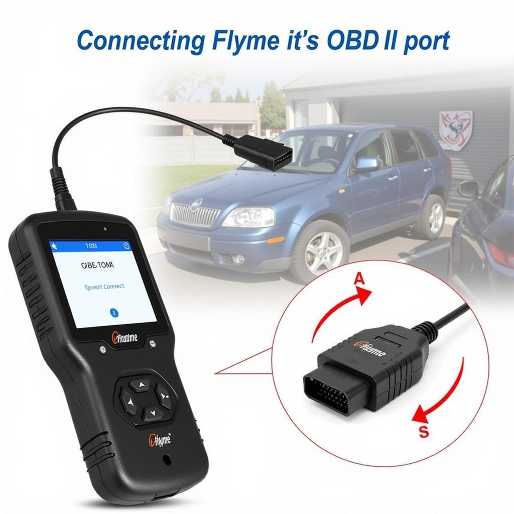 Connecting Flyme Tools to OBD-II Port